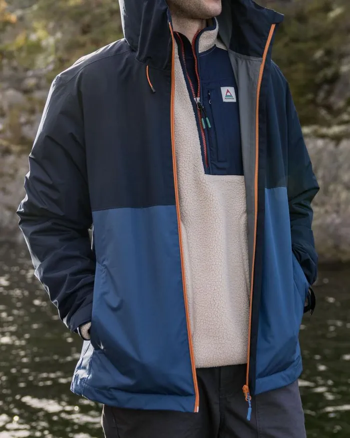 Passenger Jackets Season Water Resistant Recycled Jacket Dark Denim Deep Navy Dark Denim Deep Navy 8211 Men