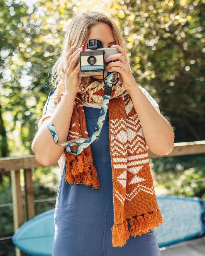 Passenger Scarves and Neckwear West Coast Recycled Acrylic Scarf Glazed Ginger Glazed Ginger 8211 Women