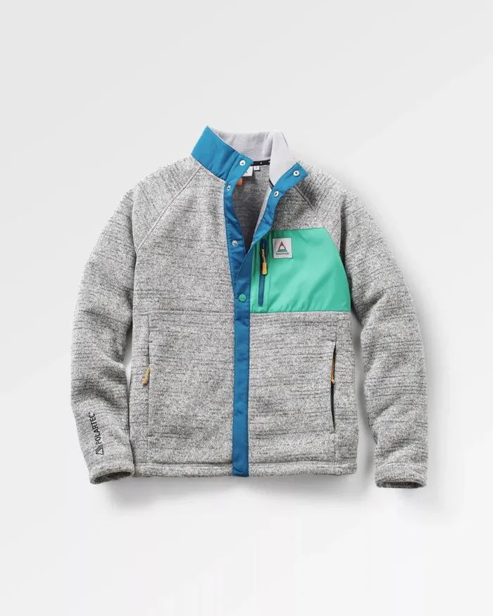 Passenger Tops Amber Recycled Polartec Fleece Grey Marl Grey Marl 8211 Women