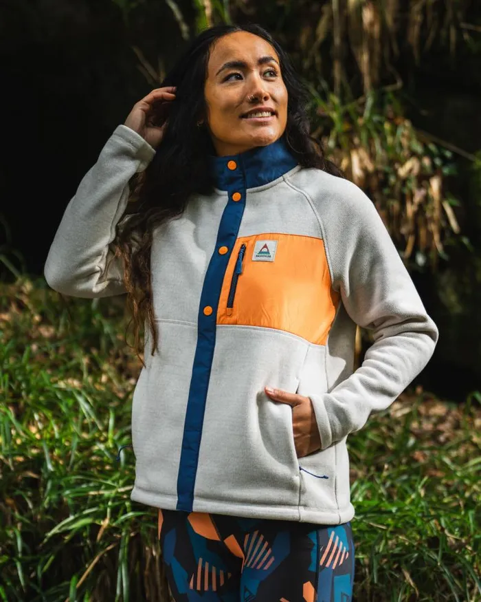 Passenger Tops Amber Recycled Polartec Fleece Vintage White Vintage White 8211 Women Passenger Tops Amber Recycled Polartec Fleece Vintage White Vintage White 8211 Women