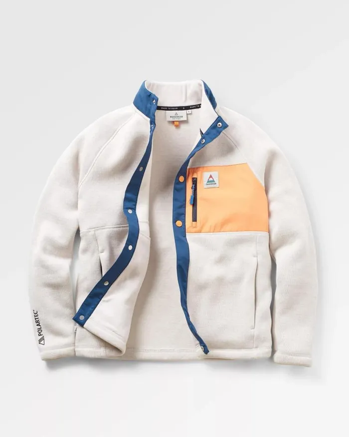 Passenger Tops Amber Recycled Polartec Fleece Vintage White Vintage White 8211 Women