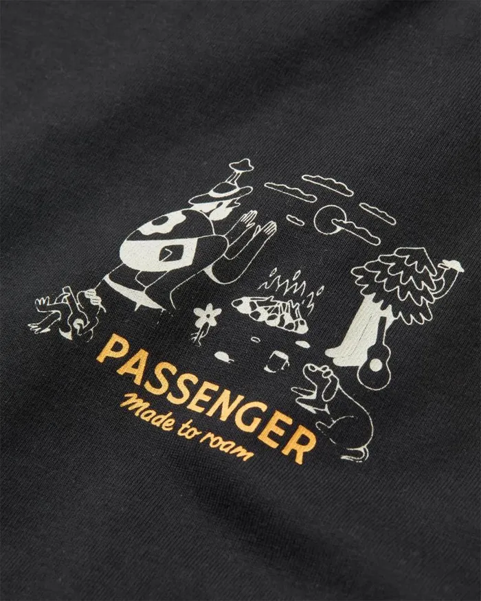 Passenger Tops Better Outside Organic Cotton Vest Black Black 8211 Women