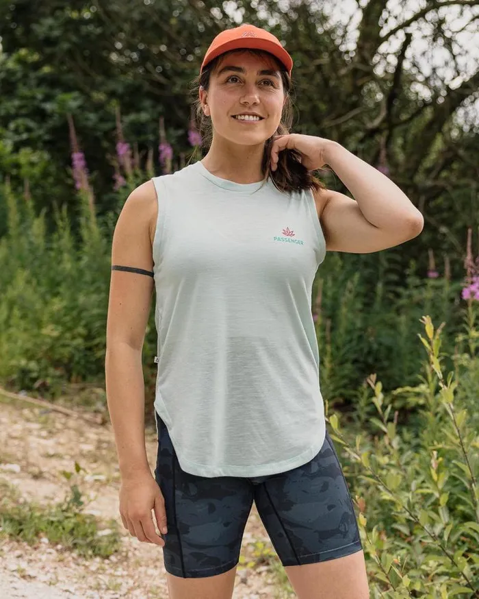 Passenger Tops Blue Bird Recycled Active Vest Mint Green Mint Green 8211 Women Passenger Tops Blue Bird Recycled Active Vest Mint Green Mint Green 8211 Women