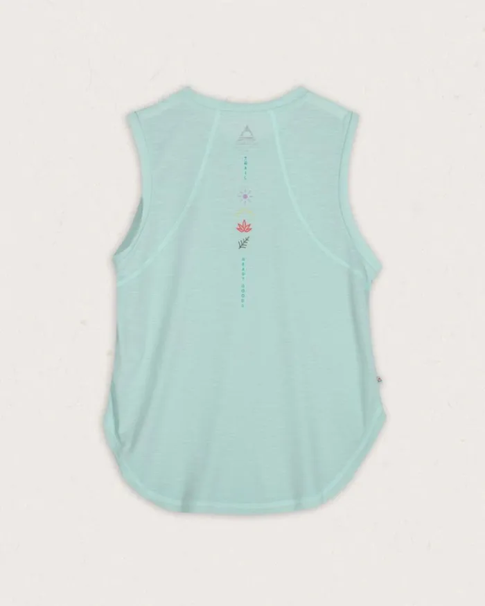 Passenger Tops Blue Bird Recycled Active Vest Mint Green Mint Green 8211 Women
