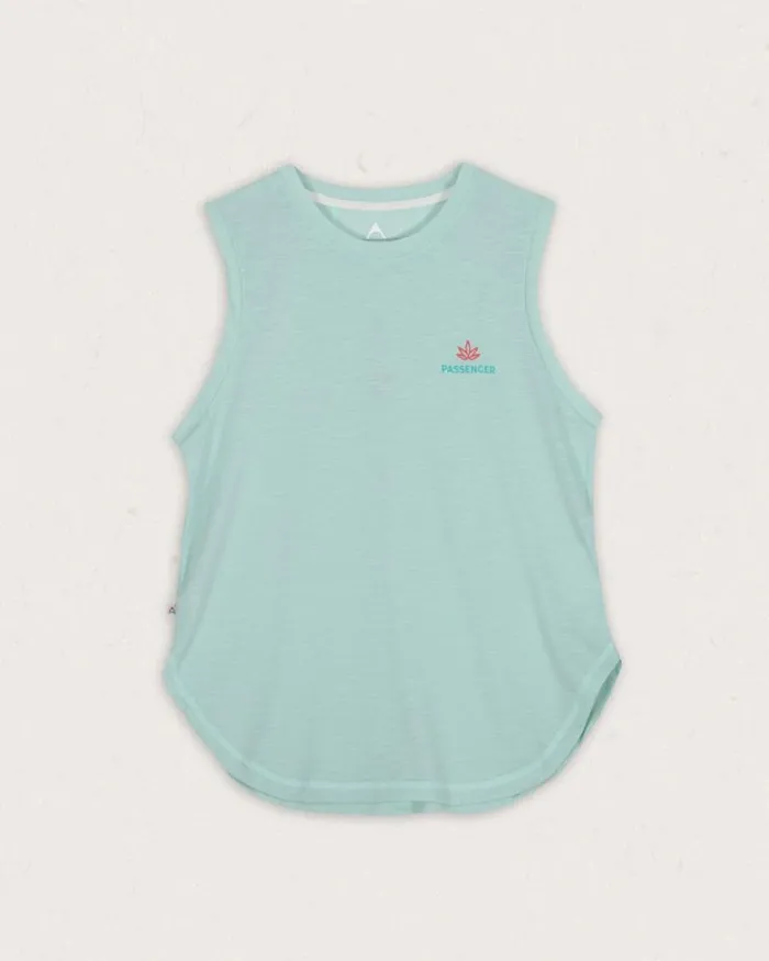 Passenger Tops Blue Bird Recycled Active Vest Mint Green Mint Green 8211 Women