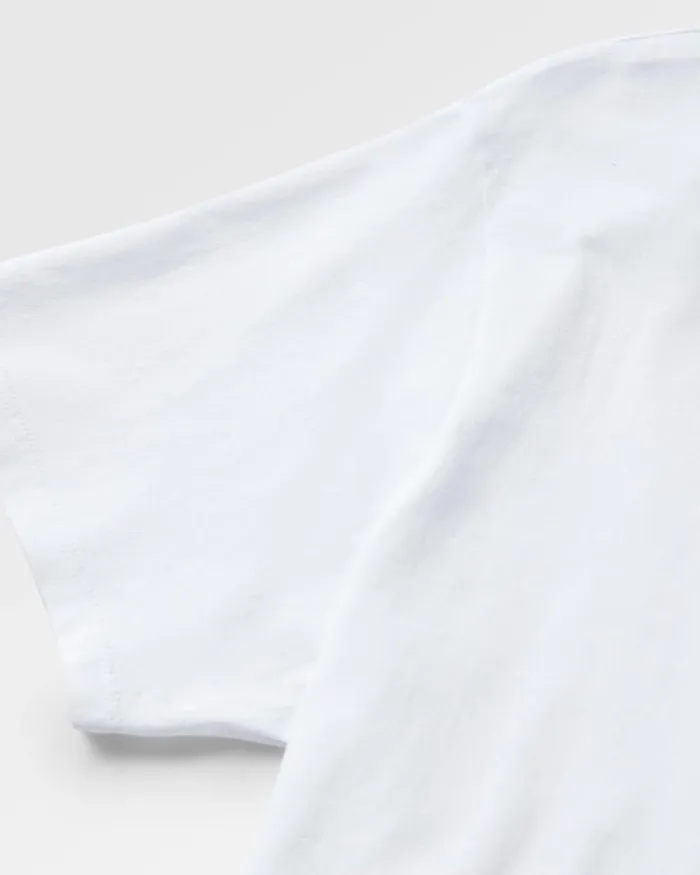 Passenger Tops Branch Out Recycled Cotton TShirt White White 8211 Men