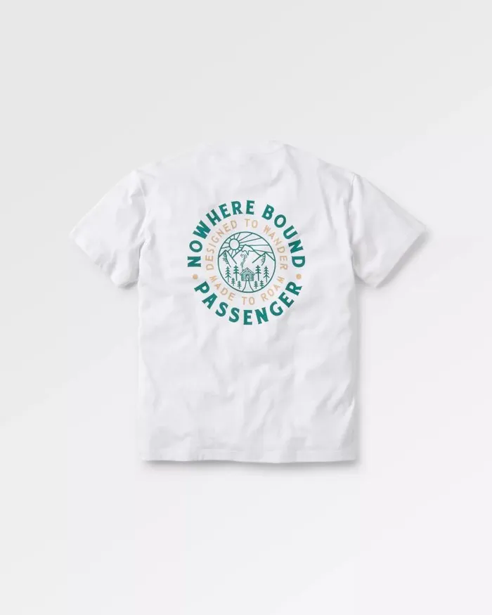 Passenger Tops Cabin Recycled Relaxed Fit TShirt White White 8211 Men