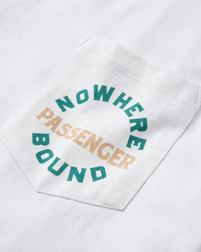 Passenger Tops Cabin Recycled Relaxed Fit TShirt White White 8211 Men