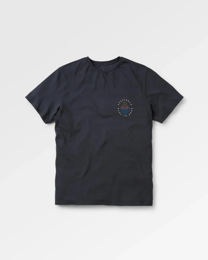 Passenger Tops Escapism Recycled Cotton TShirt Black Black 8211 Men