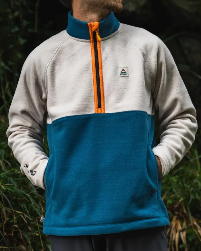 Passenger Tops Highland Recycled Polartec Fleece Corsair Vintage White Corsair Vintage White 8211 Men