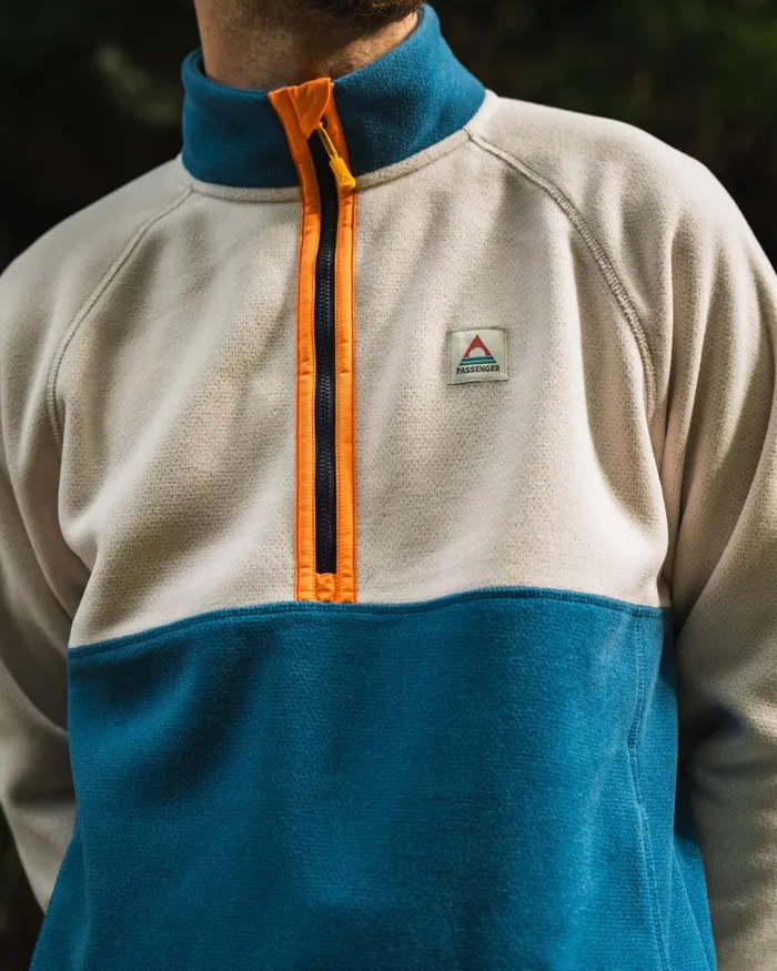 Passenger Tops Highland Recycled Polartec Fleece Corsair Vintage White Corsair Vintage White 8211 Men