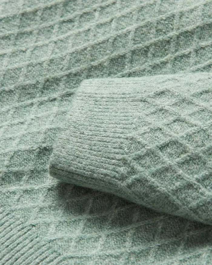 Passenger Tops Hinterland Recycled Knitted Jumper Pistachio Pistachio 8211 Women