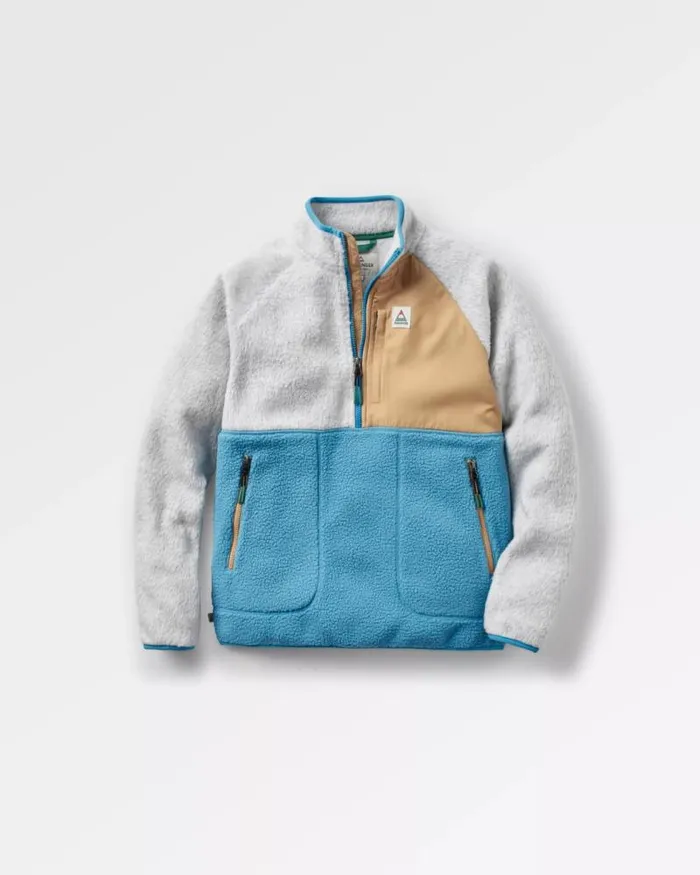 Passenger Tops Home 20 Recycled Sherpa Fleece Atlantic Blue Atlantic Blue 8211 Women