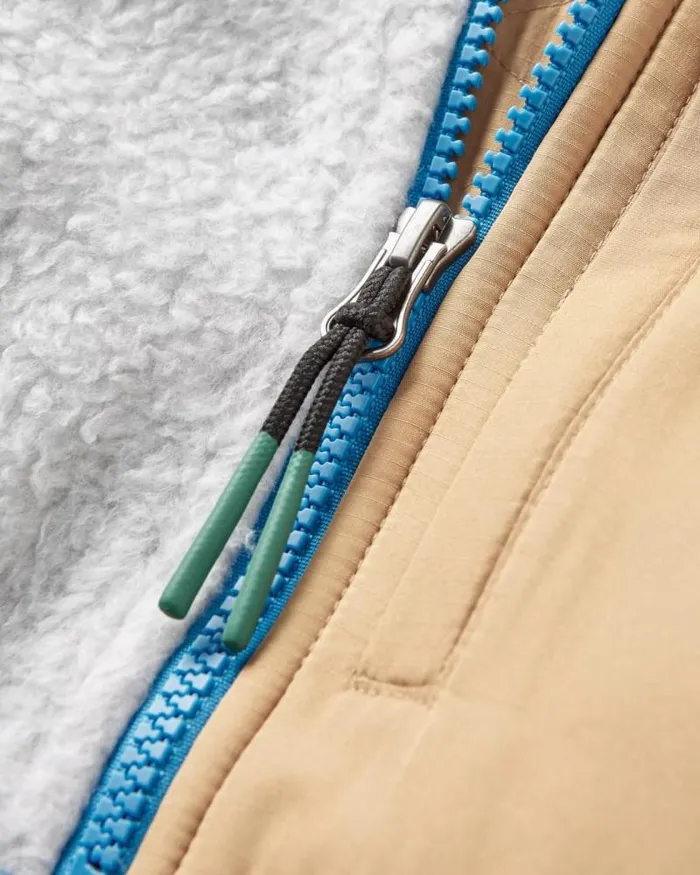 Passenger Tops Home 20 Recycled Sherpa Fleece Atlantic Blue Atlantic Blue 8211 Women