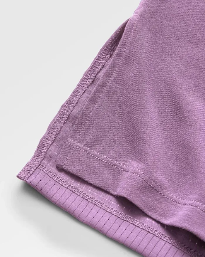 Passenger Tops Lotus Recycled Active LS Top Lilac Lilac 8211 Women