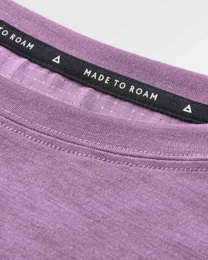 Passenger Tops Lotus Recycled Active LS Top Lilac Lilac 8211 Women
