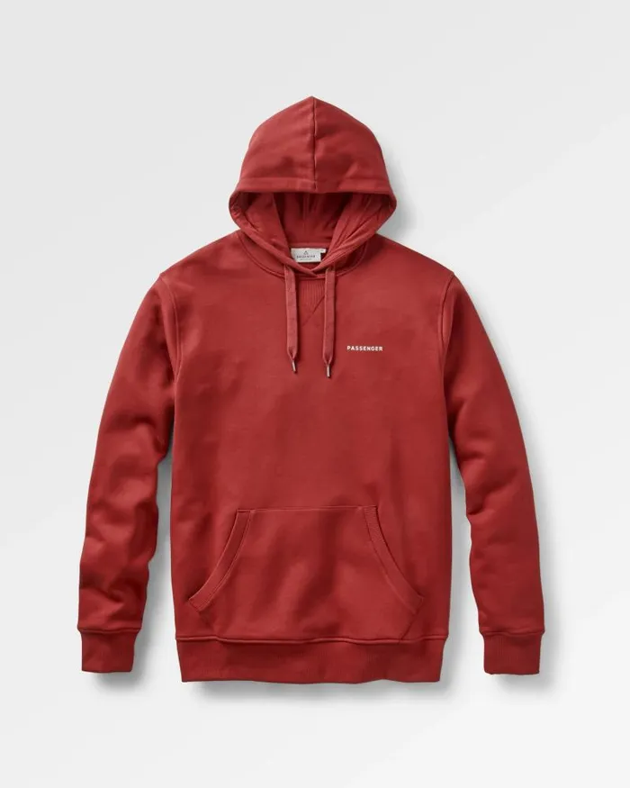 Passenger Tops Made To Roam Hoodie Forest Berry Forest Berry 8211 Men
