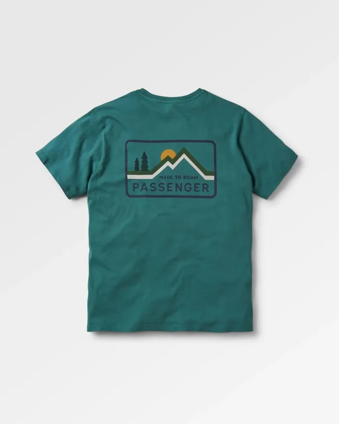 Passenger Tops Made To Roam Recycled Cotton TShirt Deep Ocean Deep Ocean 8211 Men