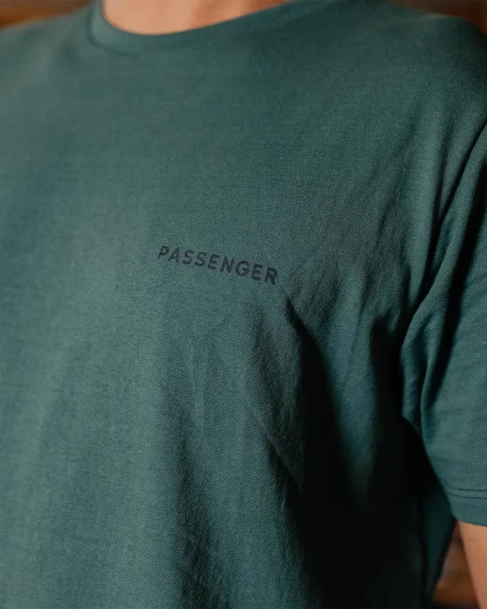 Passenger Tops Made To Roam Recycled Cotton TShirt Deep Ocean Deep Ocean 8211 Men