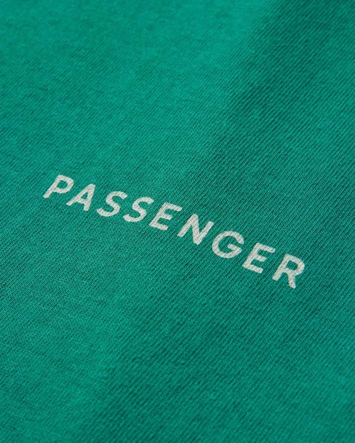 Passenger Tops Made To Roam Recycled Cotton TShirt Forest Green Forest Green 8211 Men