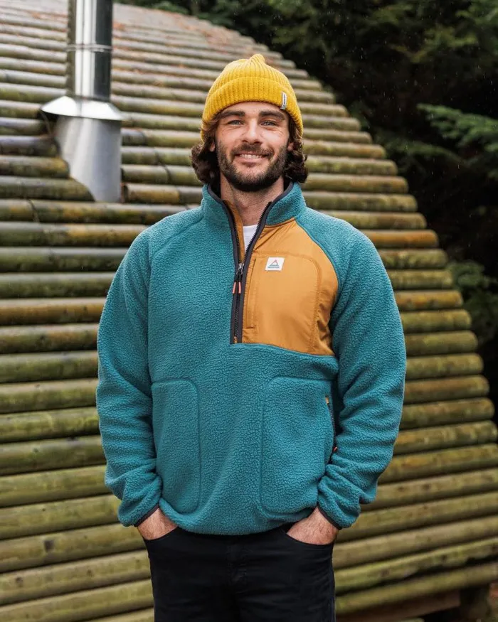 Passenger Tops Offgrid 20 12 Zip Recycled Sherpa Fleece Mediterranean Mediterranean 8211 Men Passenger Tops Offgrid 20 12 Zip Recycled Sherpa Fleece Mediterranean Mediterranean 8211 Men