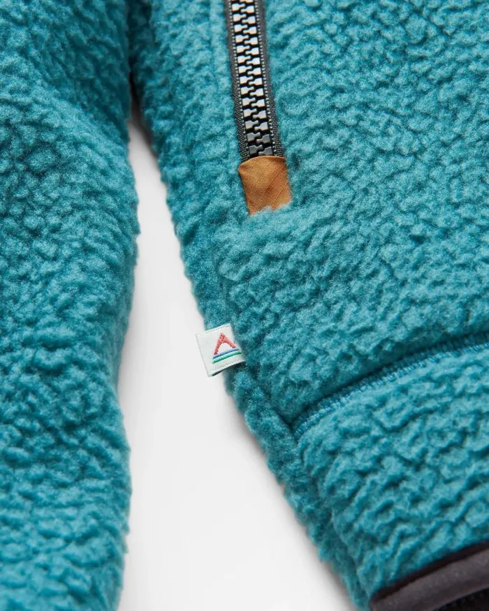 Passenger Tops Offgrid 20 12 Zip Recycled Sherpa Fleece Mediterranean Mediterranean 8211 Men