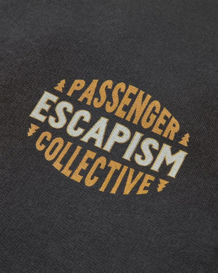 Passenger Tops Reconnect Recycled Cotton Hoodie Black Black 8211 Men