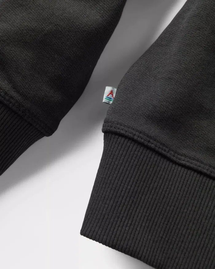 Passenger Tops Reconnect Recycled Cotton Hoodie Black Black 8211 Men