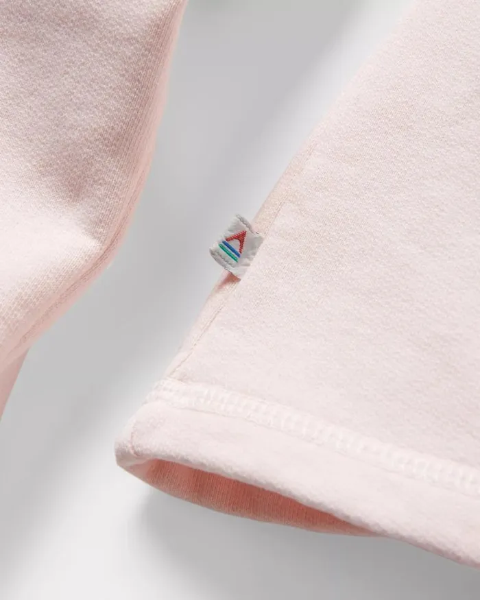 Passenger Tops Remote Recycled Cotton Sweatshirt Barely Pink Barely Pink 8211 Women