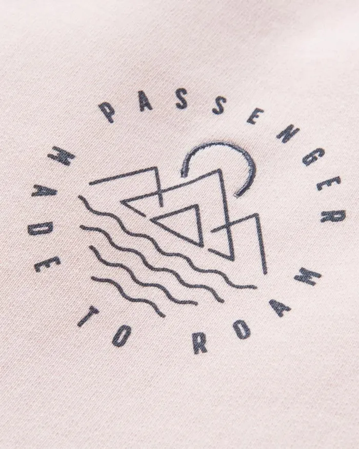 Passenger Tops Remote Recycled Cotton Sweatshirt Barely Pink Barely Pink 8211 Women