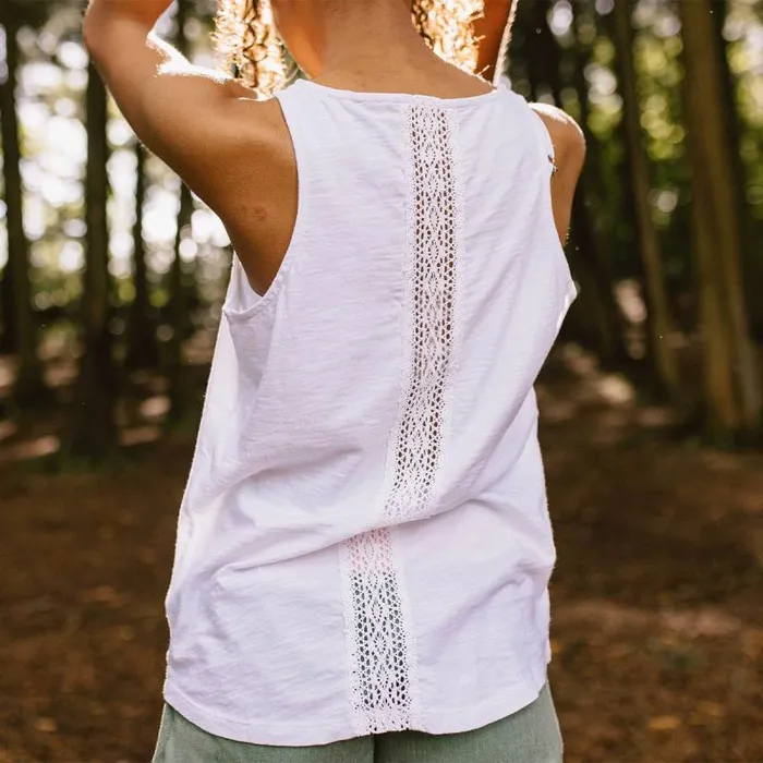 Passenger Tops Rivergate Recycled Cotton Top White White 8211 Women
