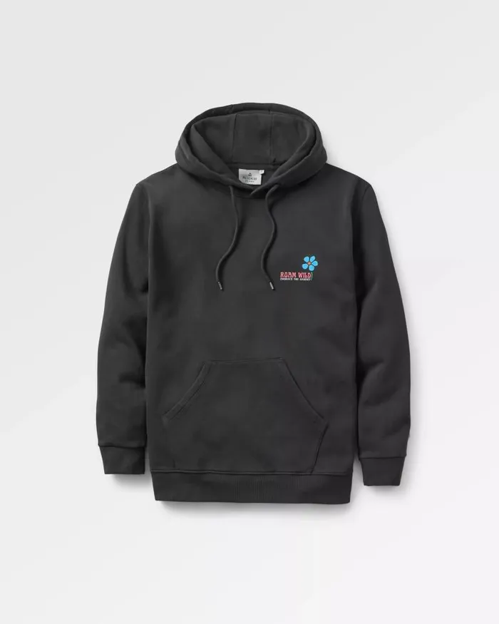 Passenger Tops Roam Wild Recycled Cotton Hoodie Black Black 8211 Women
