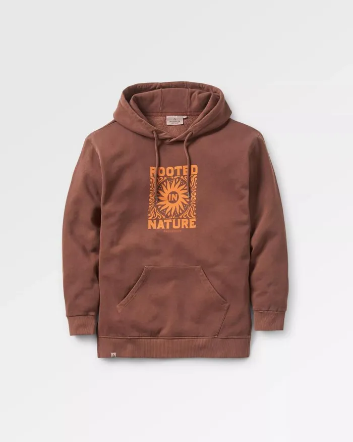 Passenger Tops Rooted In Nature Hoodie Chestnut Chestnut 8211 Women