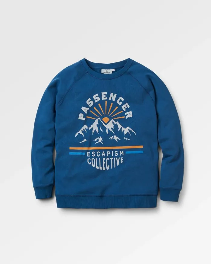 Passenger Tops Wander Sweatshirt Dark Denim Dark Denim 8211 Women