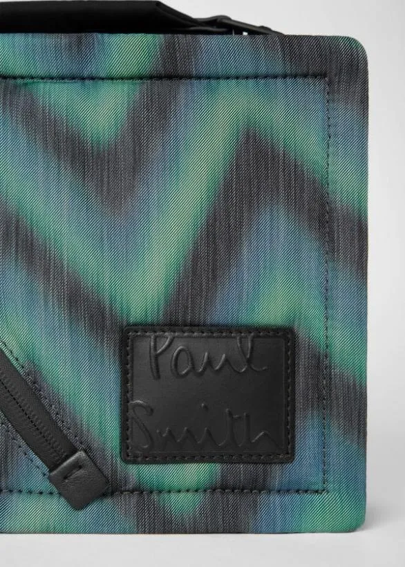 Paul Smith Bags ZigZag Cross Body Bag Black 8211 Mens