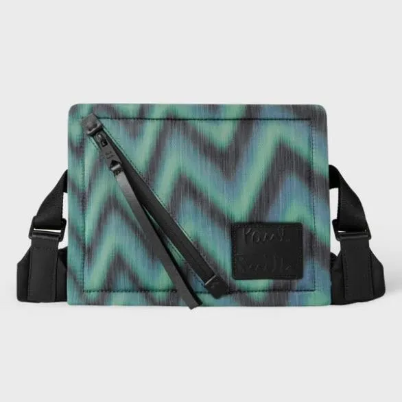 Paul Smith Bags ZigZag Cross Body Bag Black 8211 Mens