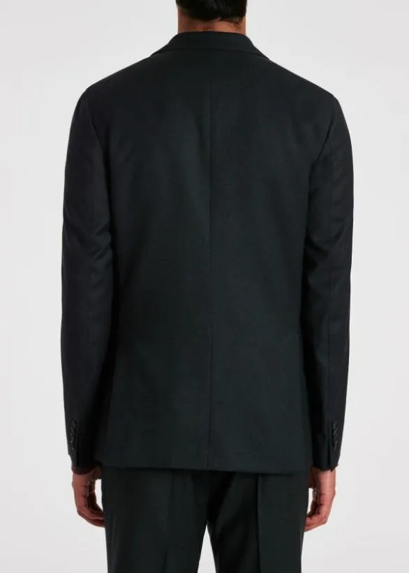Paul Smith Blazers WoolCashmere TwoButton Blazer Dark Green 8211 Mens