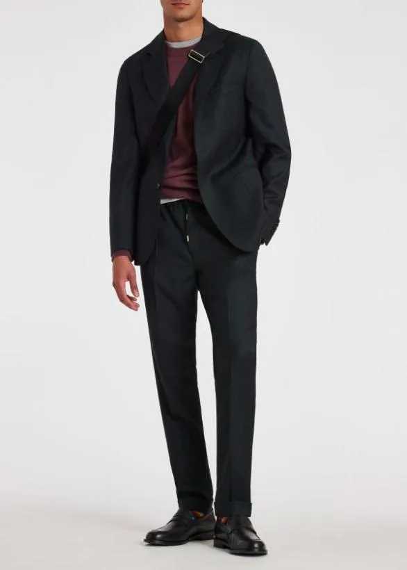Paul Smith Blazers WoolCashmere TwoButton Blazer Dark Green 8211 Mens
