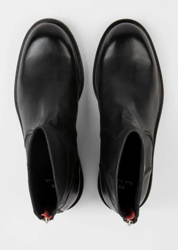 Paul Smith Boots Leather 039Falk039 Boots Black 8211 Mens