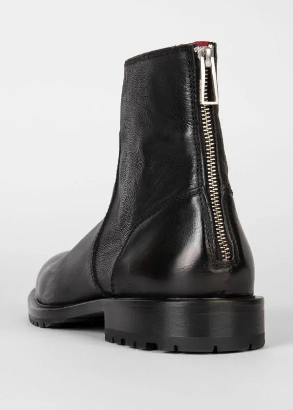 Paul Smith Boots Leather 039Falk039 Boots Black 8211 Mens
