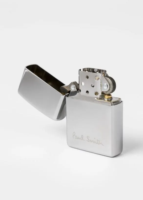 Paul Smith Candles and Home Fragrance Paul Smith Logo Zippo Lighter Silver 8211 Home