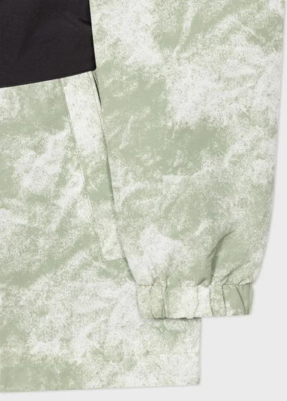 Paul Smith Coats and Jackets Camo Recycled Polyester Jacket Green 8211 Mens