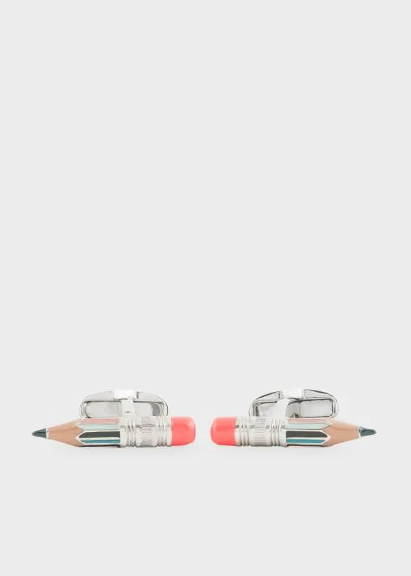 Paul Smith Cufflinks Pencil Cufflinks Silver 8211 Mens