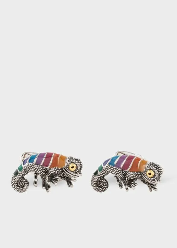 Paul Smith Cufflinks Stripe 039Chameleon039 Cufflinks Multicolour 8211 Mens