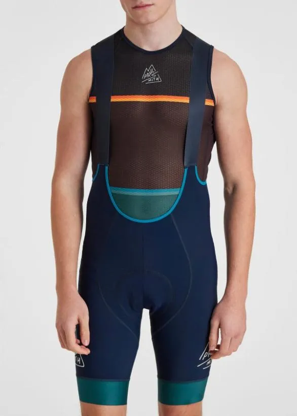 Paul Smith Cycling Cycling Bib Shorts Navy 8211 Mens
