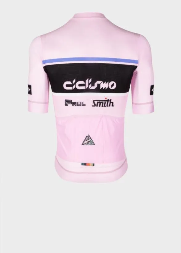 Paul Smith Cycling RaceFit Team Cycling Jersey Pink 8211 Mens