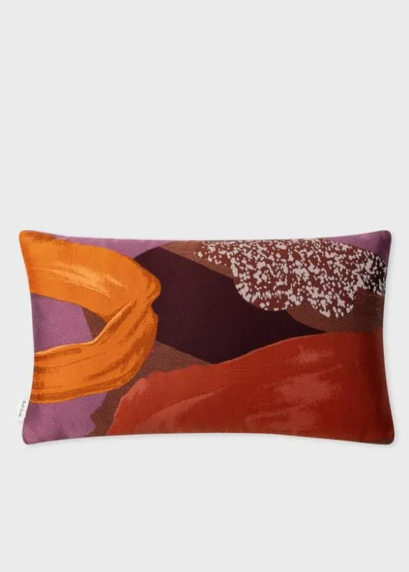 Paul Smith Decorative Accessories 039Rug039 Print Bolster Cushion Purple 8211 Home