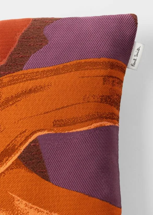 Paul Smith Decorative Accessories 039Rug039 Print Bolster Cushion Purple 8211 Home