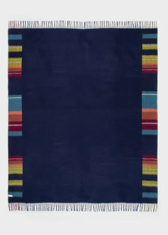 Paul Smith Decorative Accessories Lambswool Blanket Multicolour 8211 Home