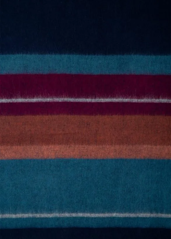 Paul Smith Decorative Accessories Lambswool Blanket Multicolour 8211 Home